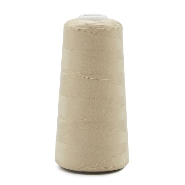 Нитки текстурированные некрученые 150D/1, 5000ярд, цв.432 бежевый