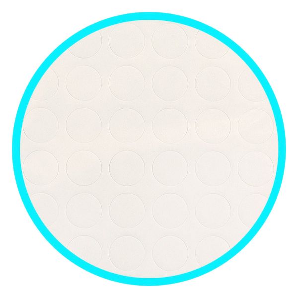 Объемные самоклеящиеся подушечки 23.5 см, 5 шт, 03 Круг средний, Mr.Painter