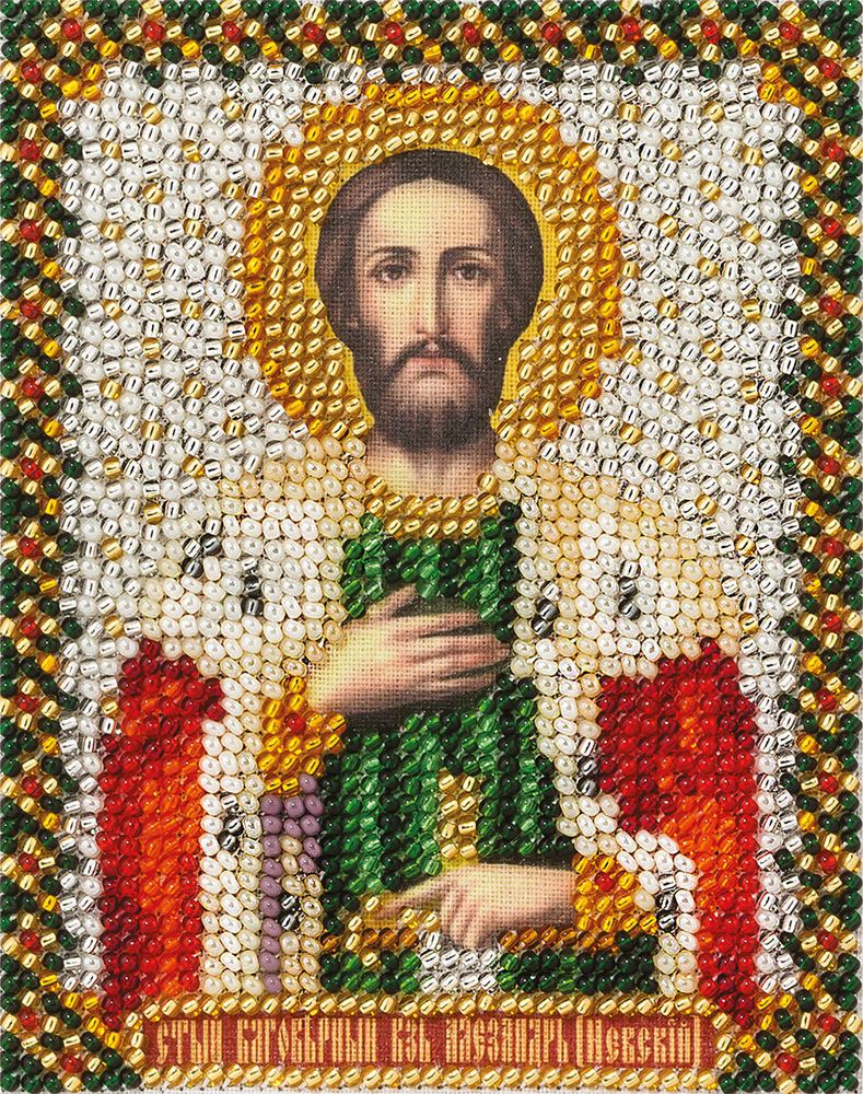 Panna, Икона Святого Александра Невского, 8,5х10,5 см