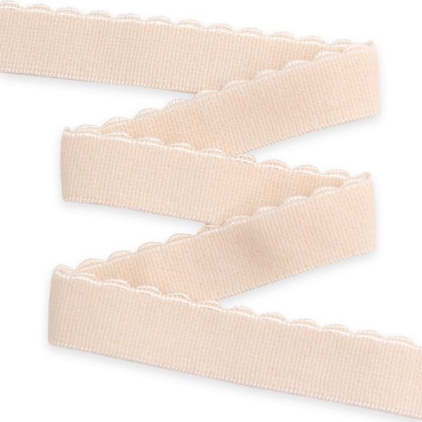 Резинка бельевая (отделочная) становая 15.0 мм / 50 метров, бежевый, (ML175.015/1)