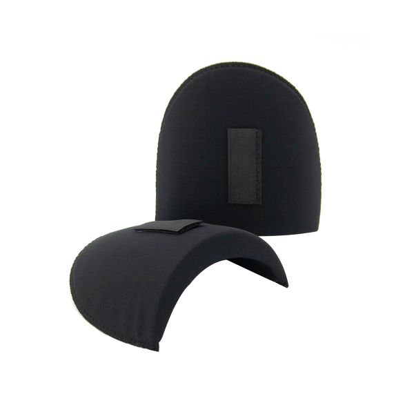 Плечевые накладки (подплечники) втачные на липучке 100х155х14 мм, с плотной обшивкой, черный, ВК-14/6, 50 пар