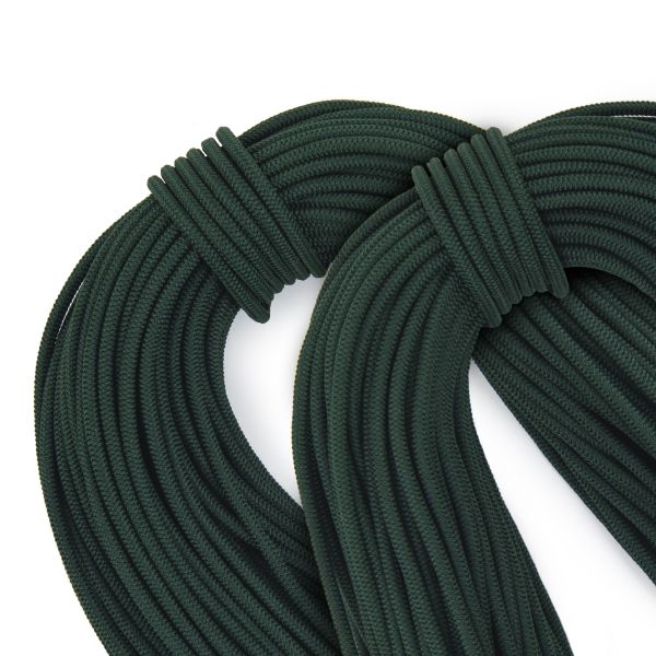 Резинка шляпная (шнур эластичный) ⌀3.5 мм / 100 метров, т.зеленый, Gamma 07С2350