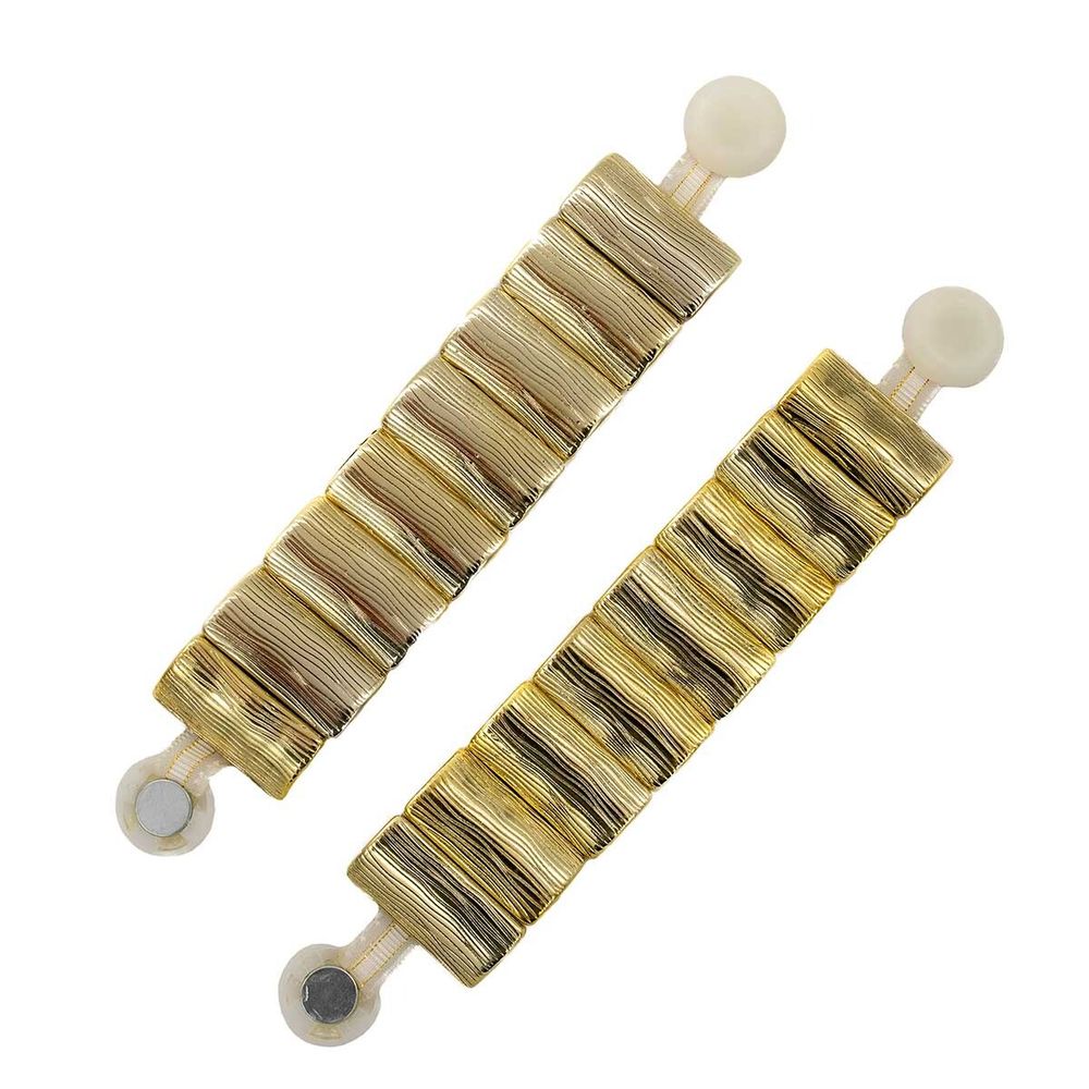 Подхваты шторные магнитные FCK1021 (2 золото)