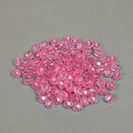 Бусины акриловые цв. 02 розовый ⌀10 мм упак 50 гр.