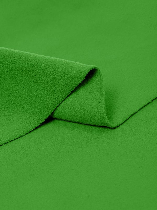 Флис 2-сторонний 190 г/м², 150 см / 2 метра, TBY-0059-F238, F238 салатовый