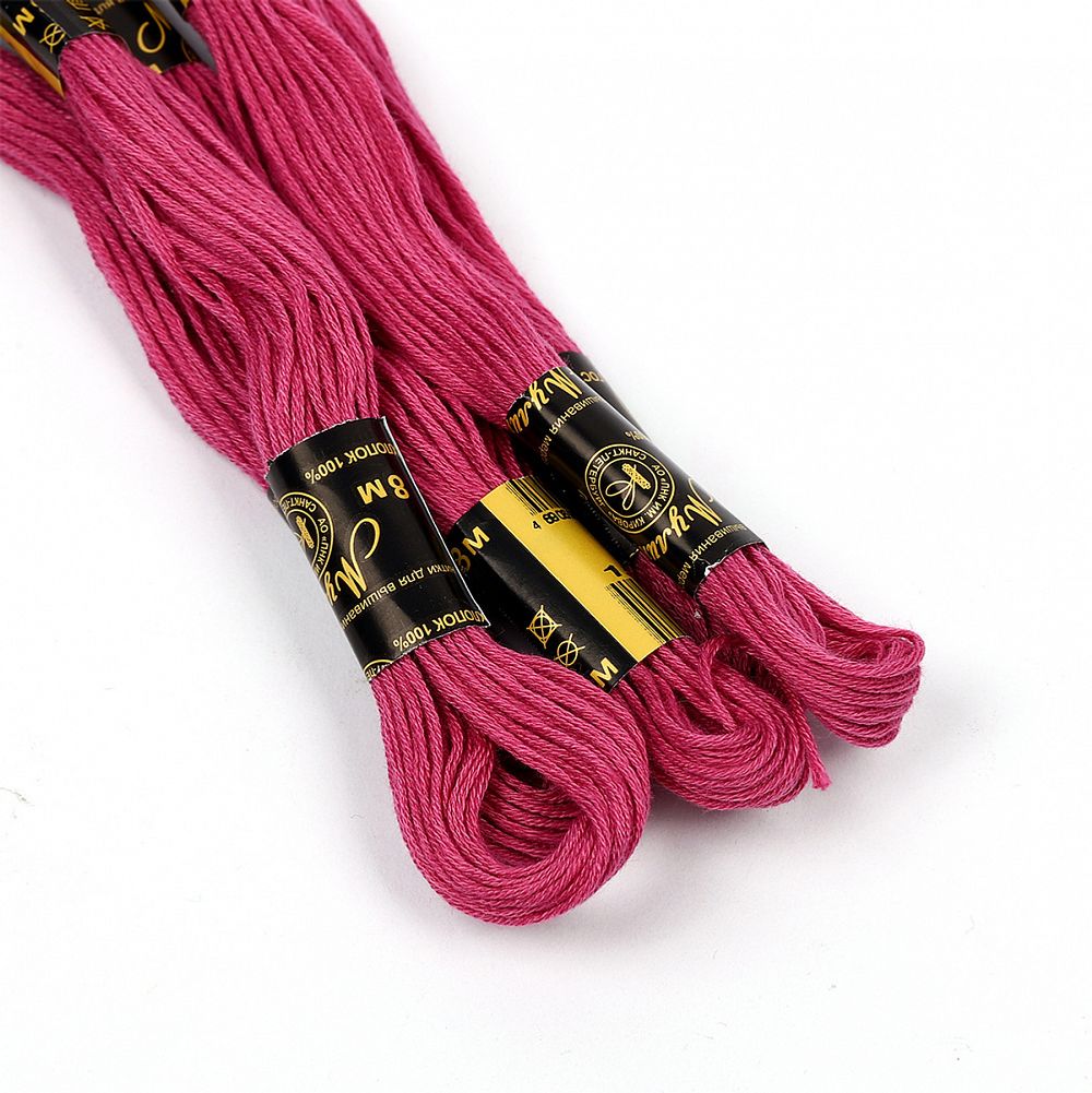 Мулине ПНК им.Кирова цв.1508, 24 мотка по 8 метров