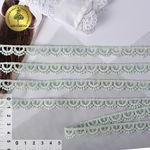 Кружево гипюр (плетёное) Kruzhevo 10 мм, TR.8G8008, 11 мята, 12м