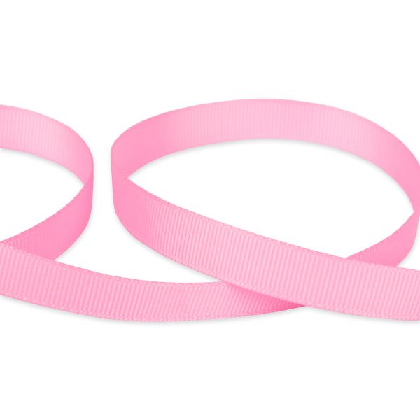 Лента репсовая (в рубчик) 12.0 мм / 45.5 метра, 034 розовый, Gamma GR-12