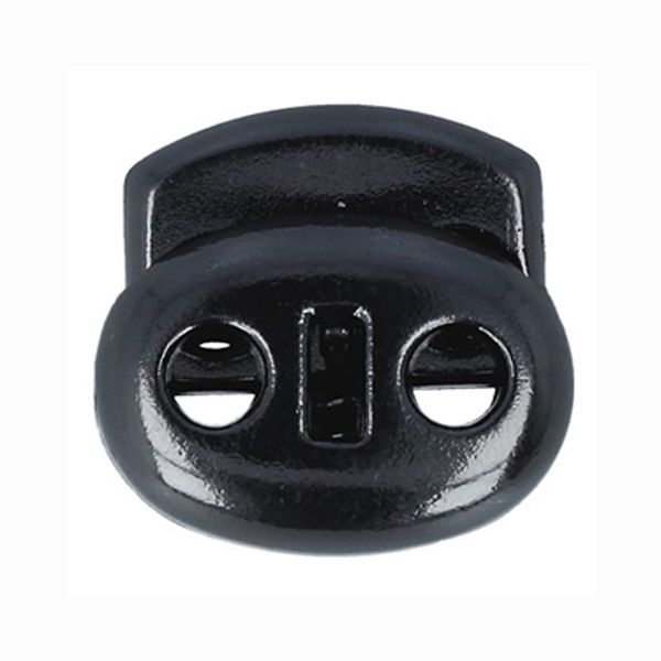 Фиксатор (зажим) для шнура пластик 2 отв., 72 шт, 07 под олово, Micron A 1186