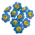 Украшения декоративные пуговицы Цветок, 48275 17мм 36 шт, 835/504