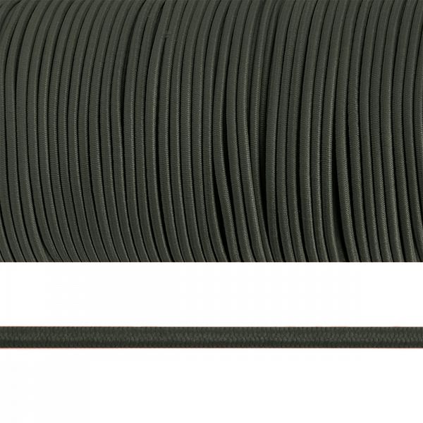 Резинка шляпная (шнур эластичный) ⌀3.0 мм / 10±0.5 метров, цв.F328 хаки