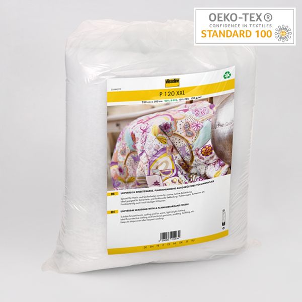 Наполнитель термостойкий белый Freudenberg P120, 50052748, 25 м, OEKO-TEX®