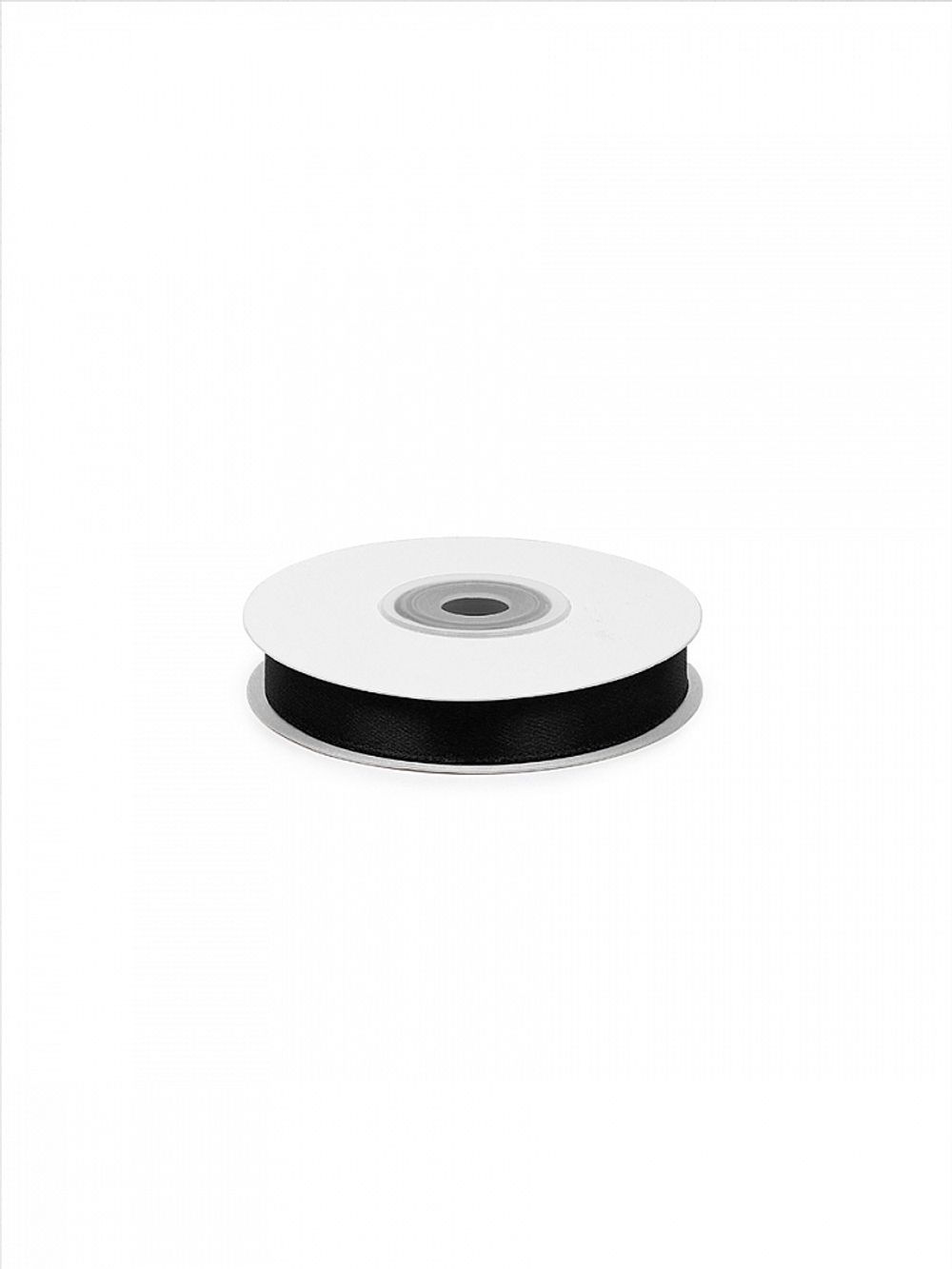 Лента атласная 1-сторонняя 12.0 мм / 22.5±1 метра, 3173 черный, Magic4Hobby