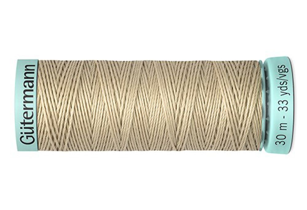 Нитки шелковые Gutermann Silk R753, 30м, 186 крем-брюле, 5 катушек /TOS/