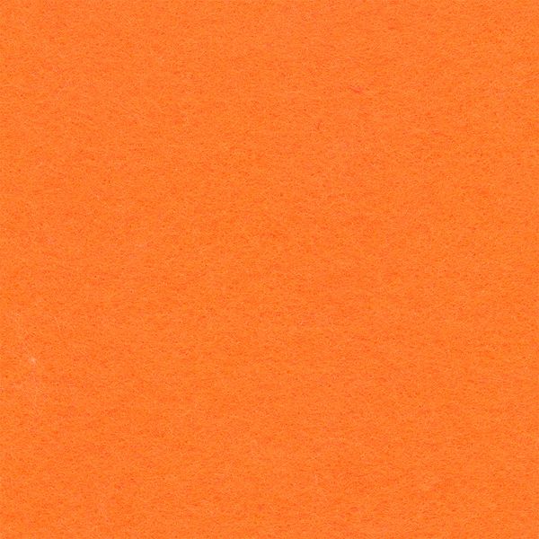 Фетр рулонный мягкий 1.0 мм, 150 см, рул. 10 метров, (FKC10), 021 я.оранжевый, Blitz