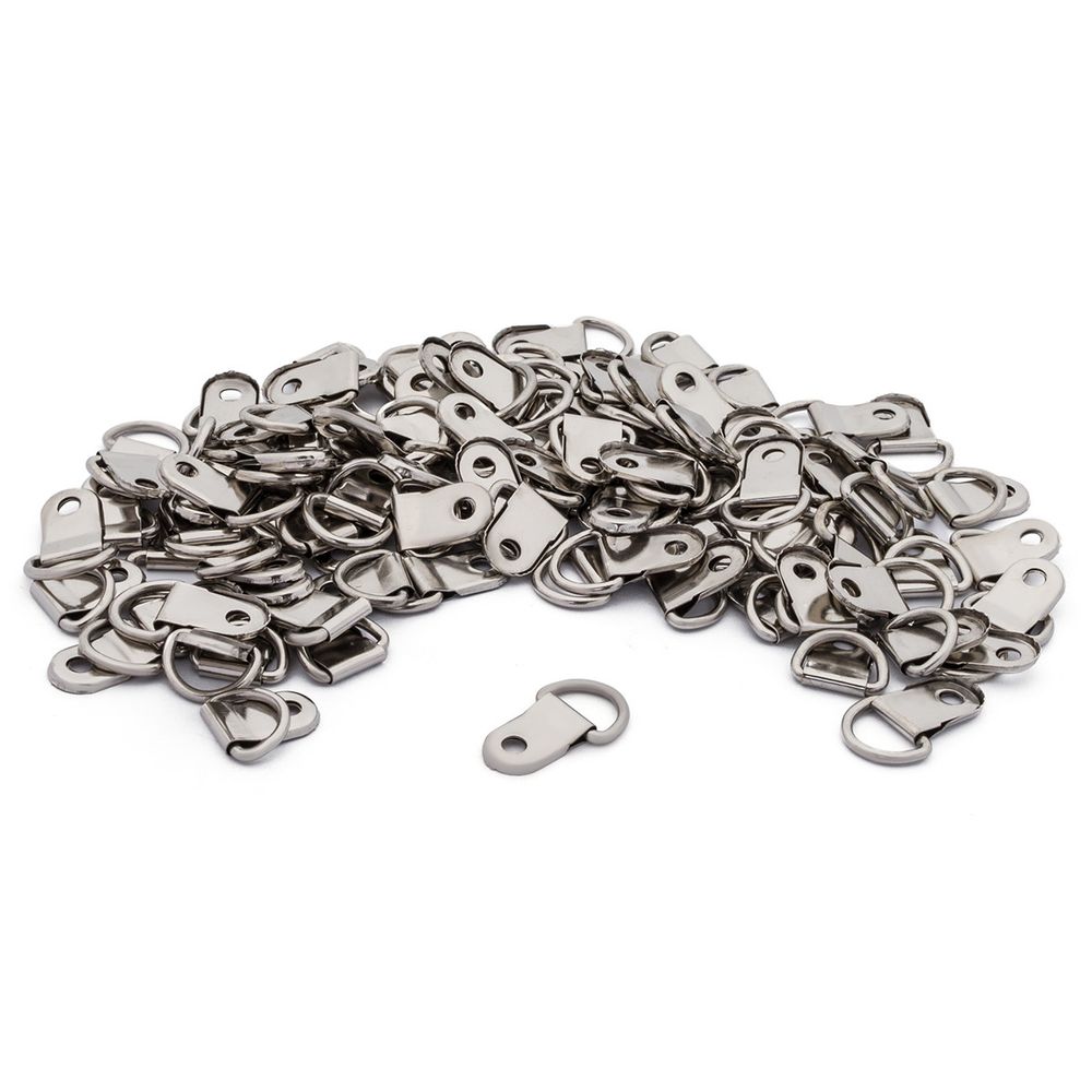 Петля обувная 10х18 мм, никель, 100 шт