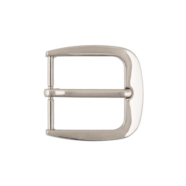 Пряжка ременная металл 35.0 мм (внешн. 40х50 мм), 1 шт, 04 никель, Gamma GB 1629