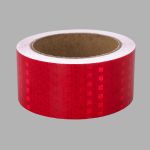 Лента светоотражающая самоклеящаяся 50.0 мм / 10 метров, красный, 6830-0034