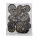 Пуговицы 2 прокола (3.02-1267-45)"Санкт-Петербург" (кора), 20 шт