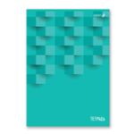 Тетрадь ученическая общая, A4 96 л. на скобе 65 г/м², белизна 100 %, 6 шт, клетка, 01013 Чистая лазурь, Светоч 96Т20