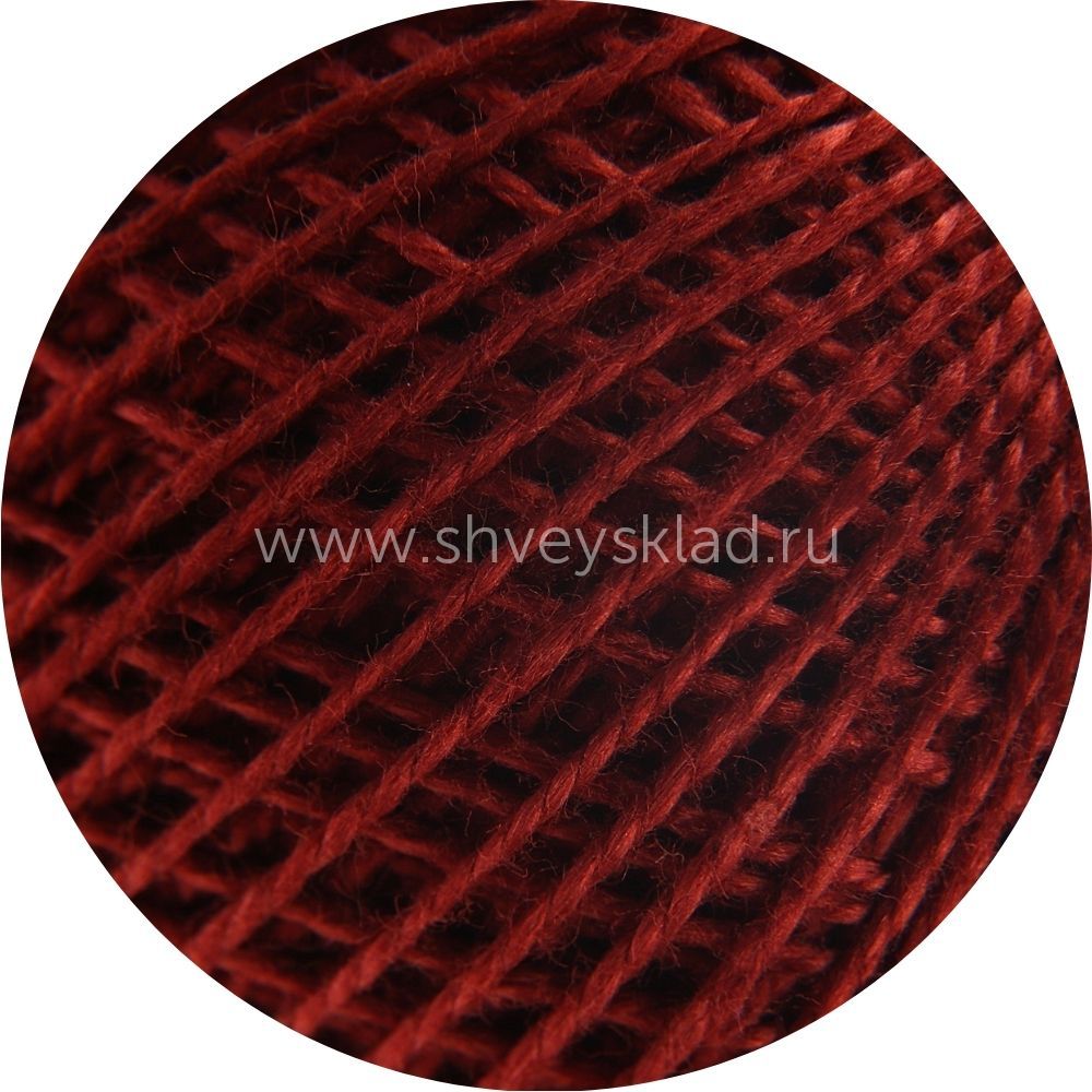 Пряжа ПНК им.Кирова Ирис / уп.20 мот. по 25 г, 150м, 5812 коричневый