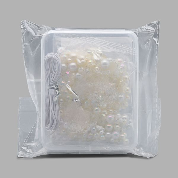 Набор бусин для рукоделия, творчества, микс, Astra&Craft (перламутровый)