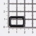 Рамка прямоугольная металл 15 мм /21х14 мм/ черный матовый, ГУ12749, 4 шт