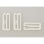 Крючки для бюстгальтера металл 20.0 мм, 004 приглушенный белый, Arta, 50 шт