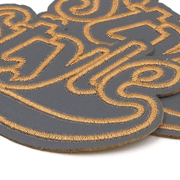 Термоаппликация светоотражающая Style, 87х63 мм, цветной, LA461, 2 шт