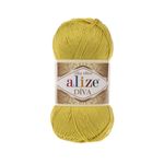 Пряжа Alize (Ализе) Diva / уп.5 мот. по 100 г, 350м, 109 лайм, A