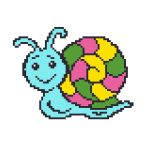 Набор для вышивания нитками Hobby&Pro Kids, Улиточка 19х19см, S090562