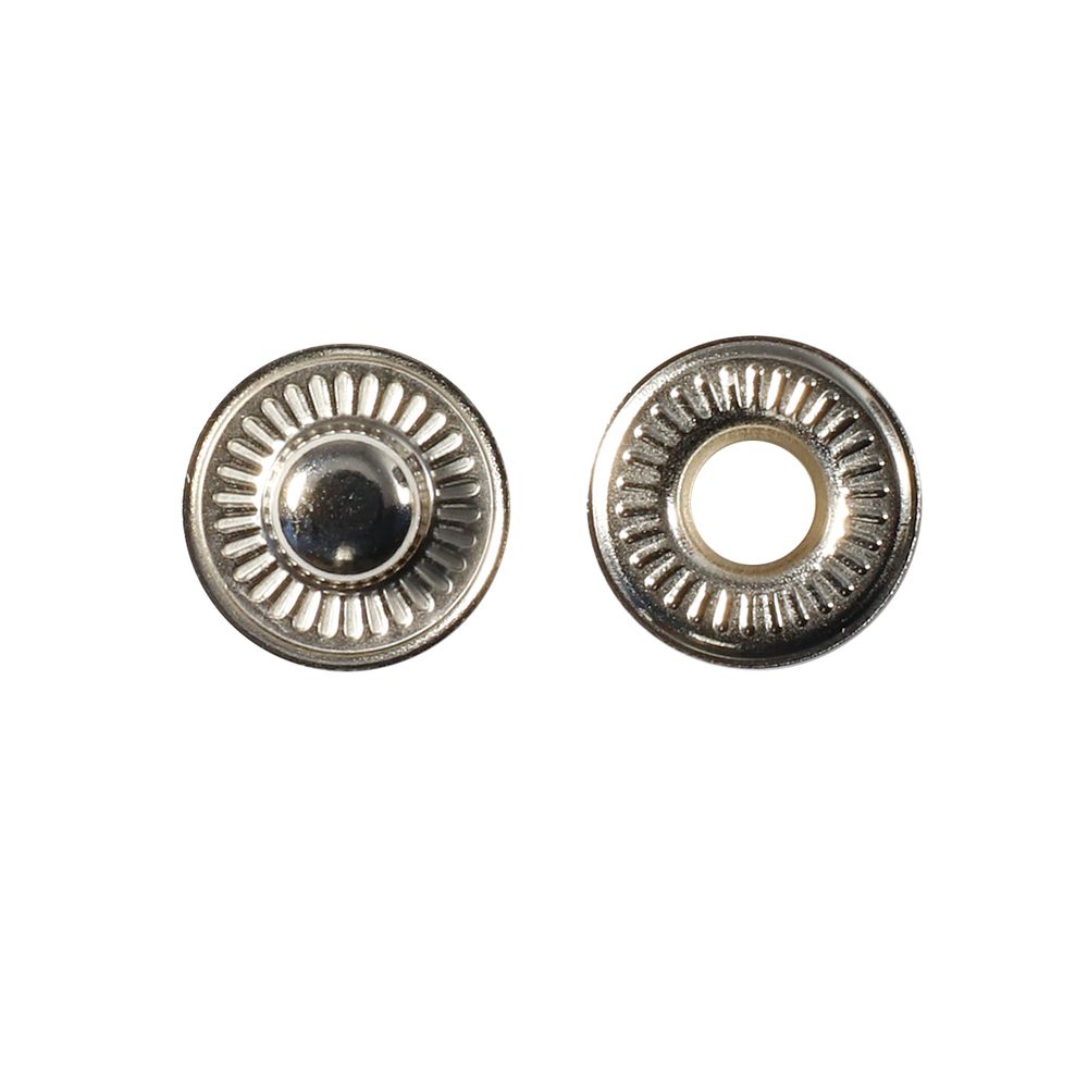 Часть кнопки Альфа (S-образная) ⌀11.5 мм (C-часть), 5/15 пруж. никель, 100 шт, S090510, BIG