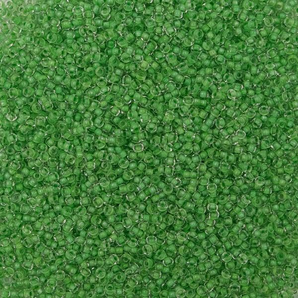 Бисер Preciosa прозрачный с цв. центром 10/0 (2.3 мм), круг.отв., 50 г, (38357)