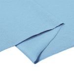 Футер 2-нитка петля гладкокрашеный, 240 г/м², 72% х/б, 20% п/э, 8% эласт, 180 см, цв. небо, 6м /TOS/