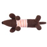 Набор для вязания игрушки Miadolla, Романтичная такса, AMG-0119