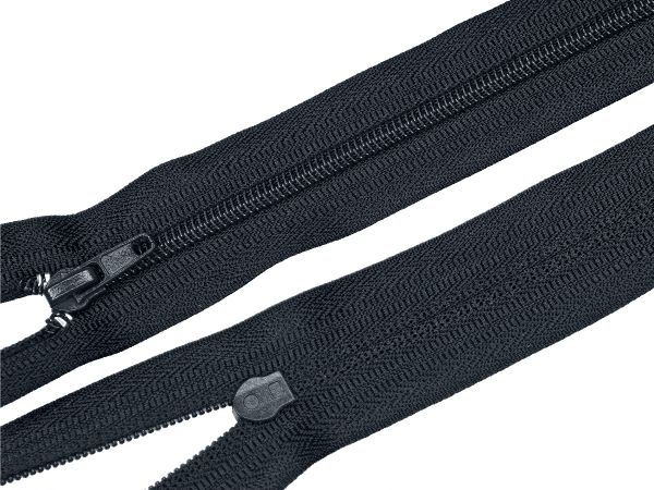 Молния спираль (витая) (цв.SBS) брючная Т4 (4 мм) 1 зам., н/раз., 20 см, автомат, S-071 т.синий, 2500 шт