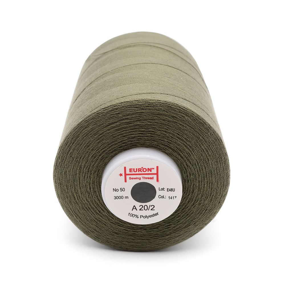 Нитки швейные Euron A 20/2 №50, 3000 м, (1417)