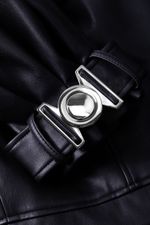 Застежка декоративная металл 65х55 мм, 5 шт, 04 никель, Gamma GH 1075