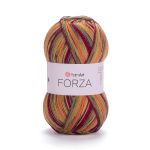 Пряжа YarnArt (ЯрнАрт) Forza / уп.5 мот. по 100 г, 420 м, 2509 секционный