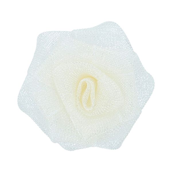 Цветочки пришивные 3х3 см, 6 шт, №003 бледно-кремовый, Blitz 73