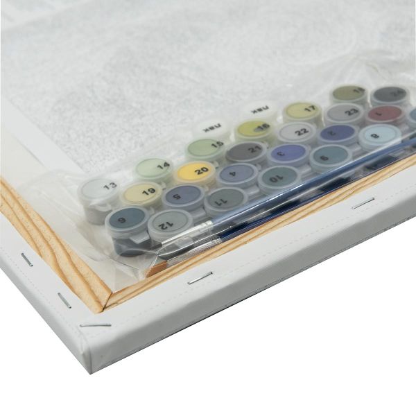 Картина по номерам Русская живопись, Звездная ночь 40х50см