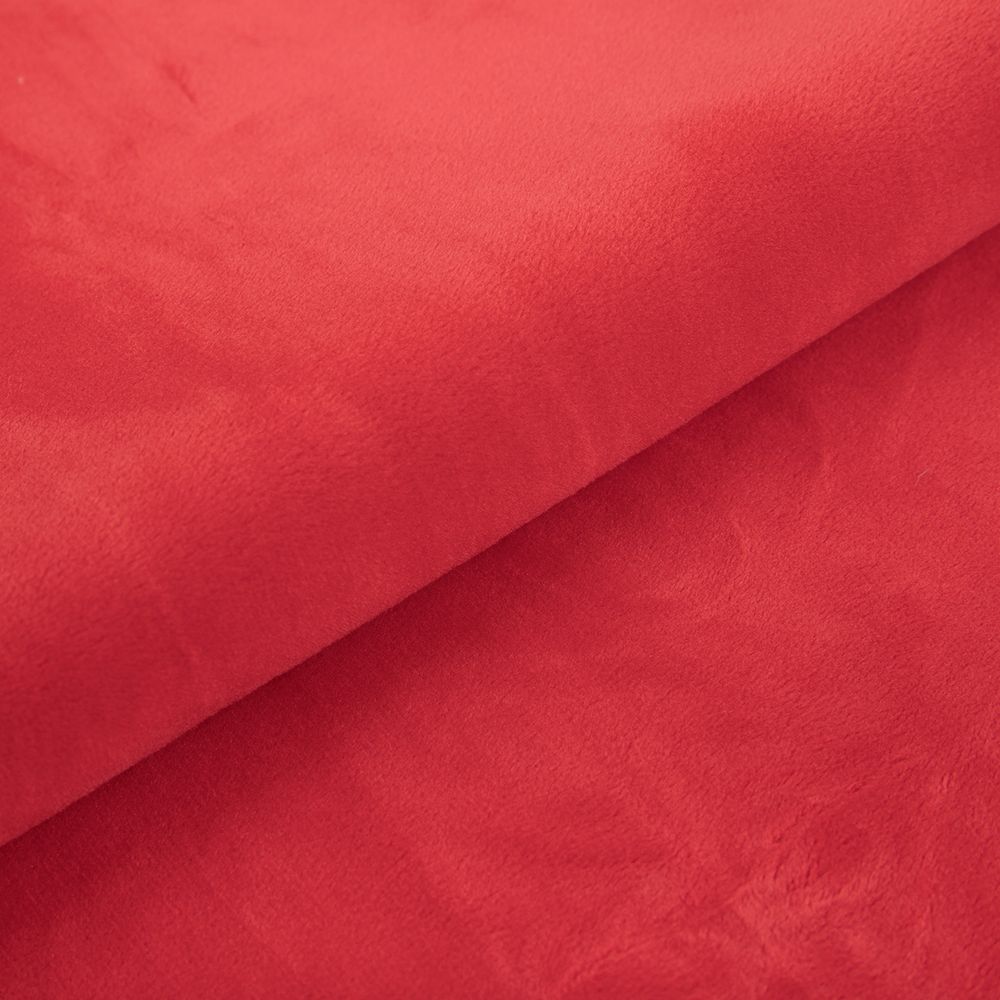 Велюр 240 г/м², 185 см / 5 метров, красный/red, Gamma VELR
