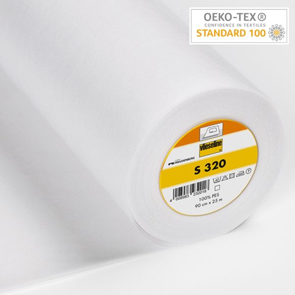 Флизелин клеевой жесткий S320, 53357473, Freudenberg, 25 м