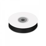 Лента репсовая (в рубчик) 20.0 мм цв. 030 черный уп.22.86м (±1м)