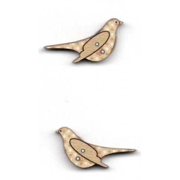 Украшения декоративные пуговицы Aurora, 1 шт, AU-B49817