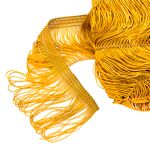 Бахрома отделочная 90.0 мм / 25 метров, 112 золотистый