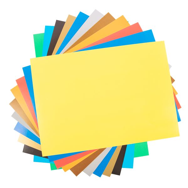 Бумага цветная (+золото и серебро), односторонняя, мелованная A4 21х28.5 см, 10 л. 10 цв, Лео LPCP-08