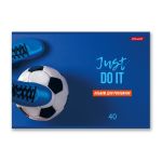 Альбом для рисования 100 г/м², A4 29х20.5 см, 10 шт, на скобе 40 л, 40АЛСК4_000227 Мы в спорте, Светоч