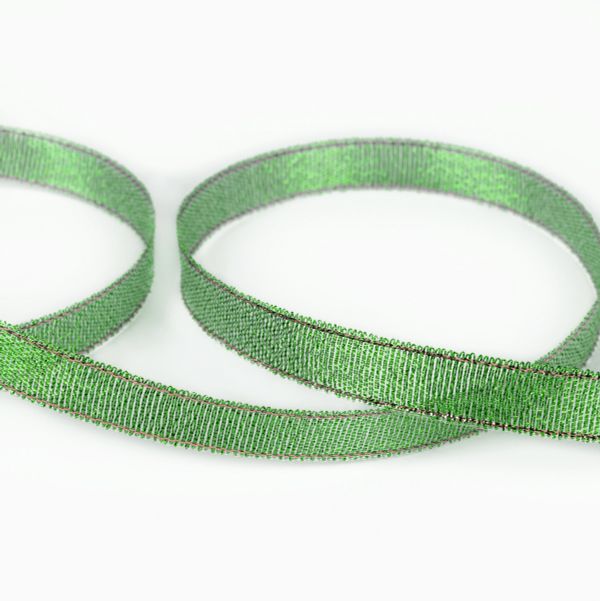 Тесьма металлизированная 10 мм, MRC-10, 33 м, 016 зеленый, Blitz