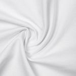 Футер 2-нитка петля поликоттон стрейч 220 г/м², 160 см / 3 метра, ФУТ2Х.TBY.ХЛ-ПЭ.БЕЛ.3, цв.белый